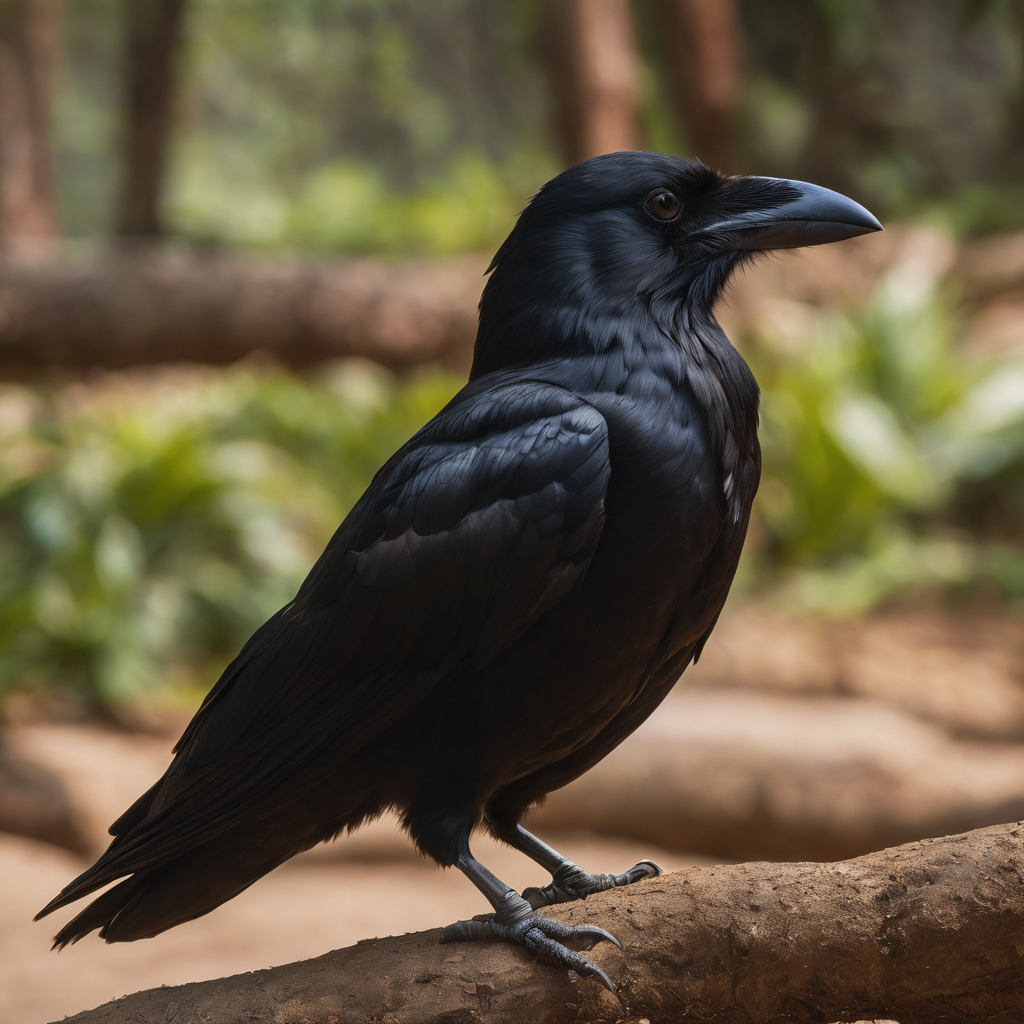 Alala, the Hawaiian Crow